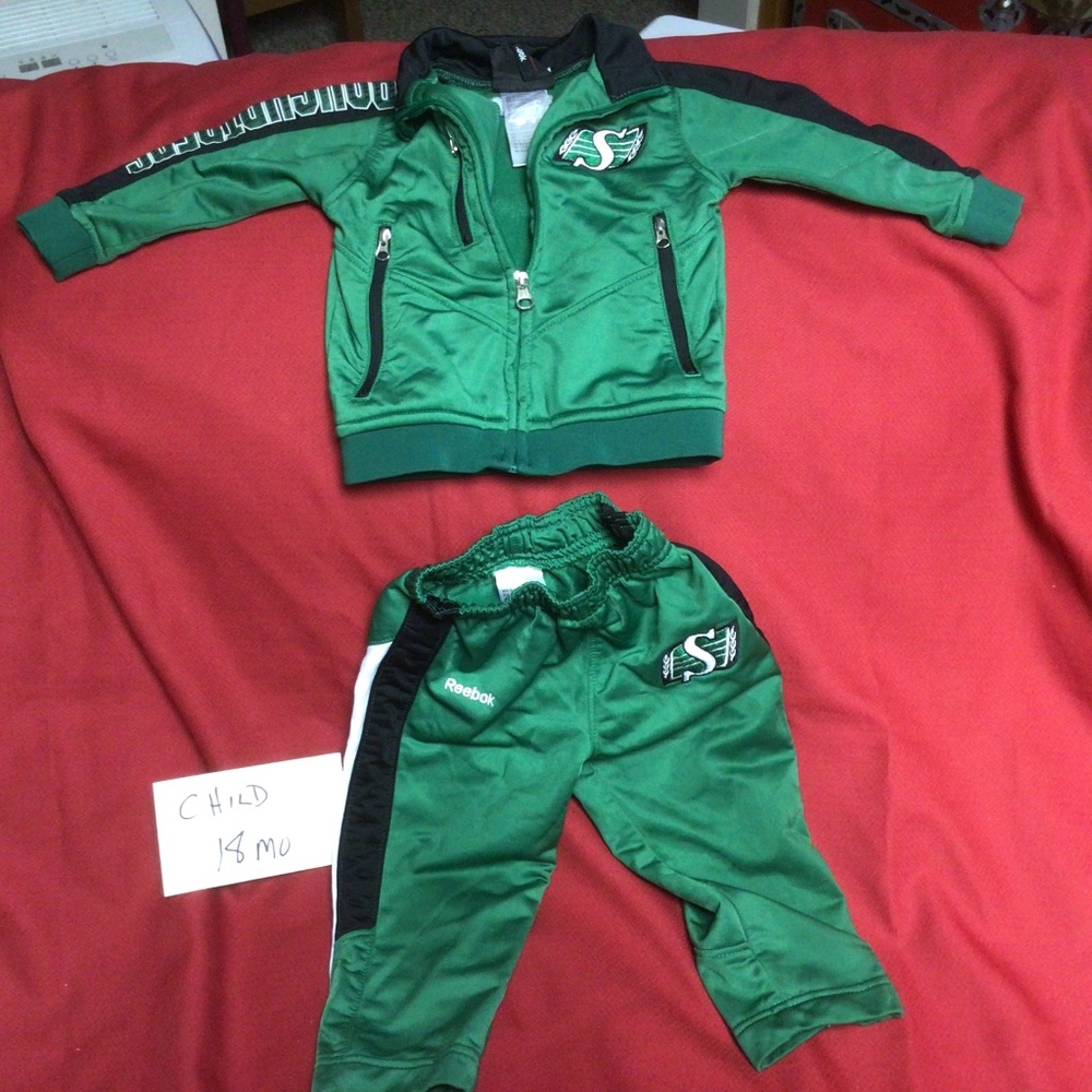 Saskatchewan Roughriders track suit